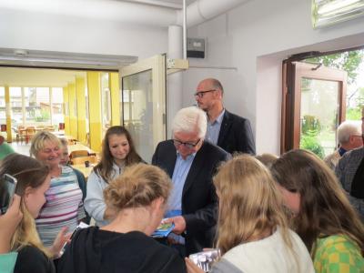 Foto des Albums: Besuch vom Außenminister Frank-Walter Steinmeier (18. 07. 2016)