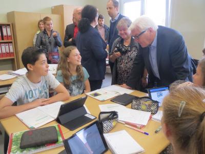 Foto des Albums: Besuch vom Außenminister Frank-Walter Steinmeier (18. 07. 2016)