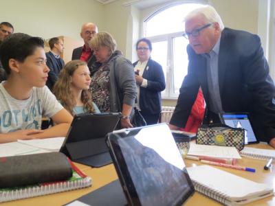 Foto des Albums: Besuch vom Außenminister Frank-Walter Steinmeier (18. 07. 2016)