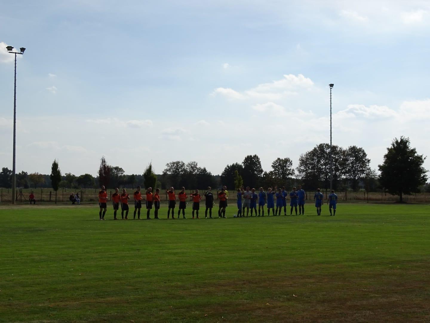 Spieler im Spielfeld 