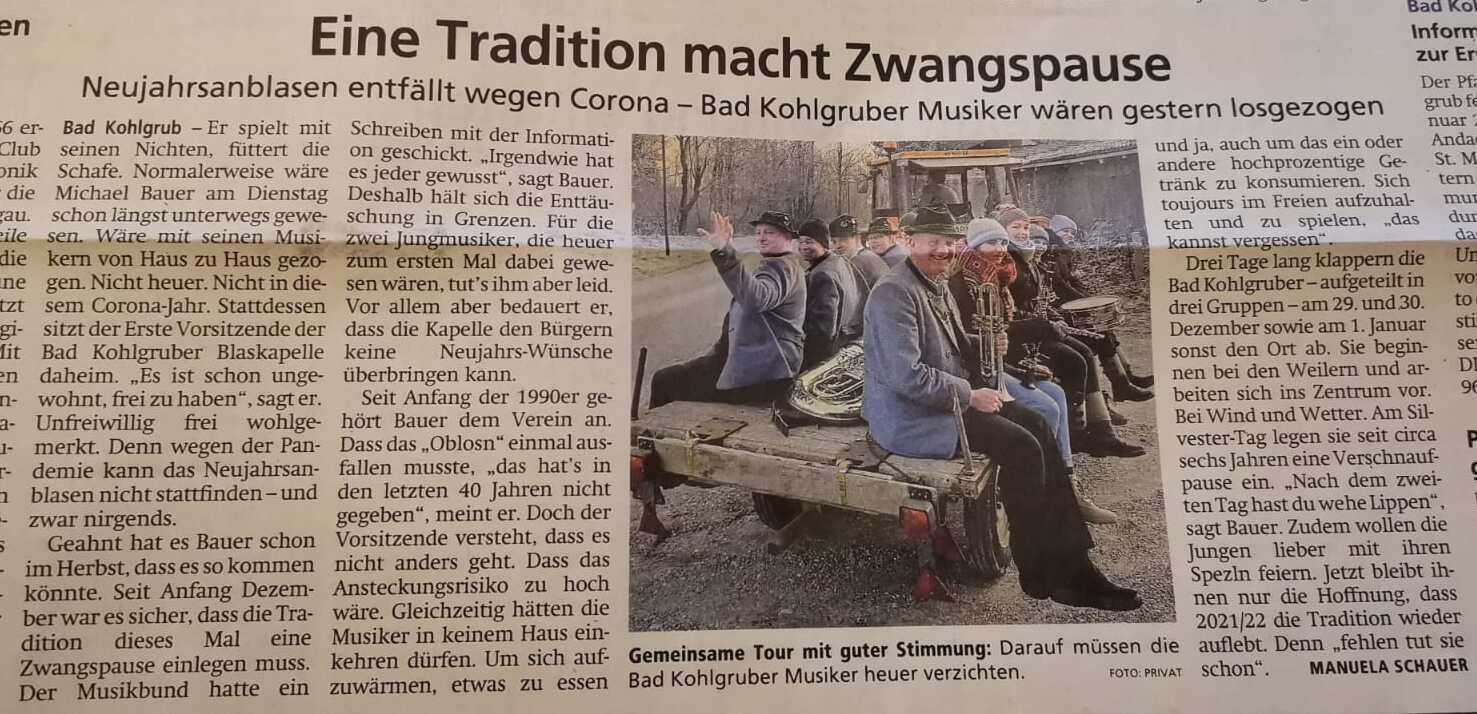 Foto der Galerie: Neujahranblasen
