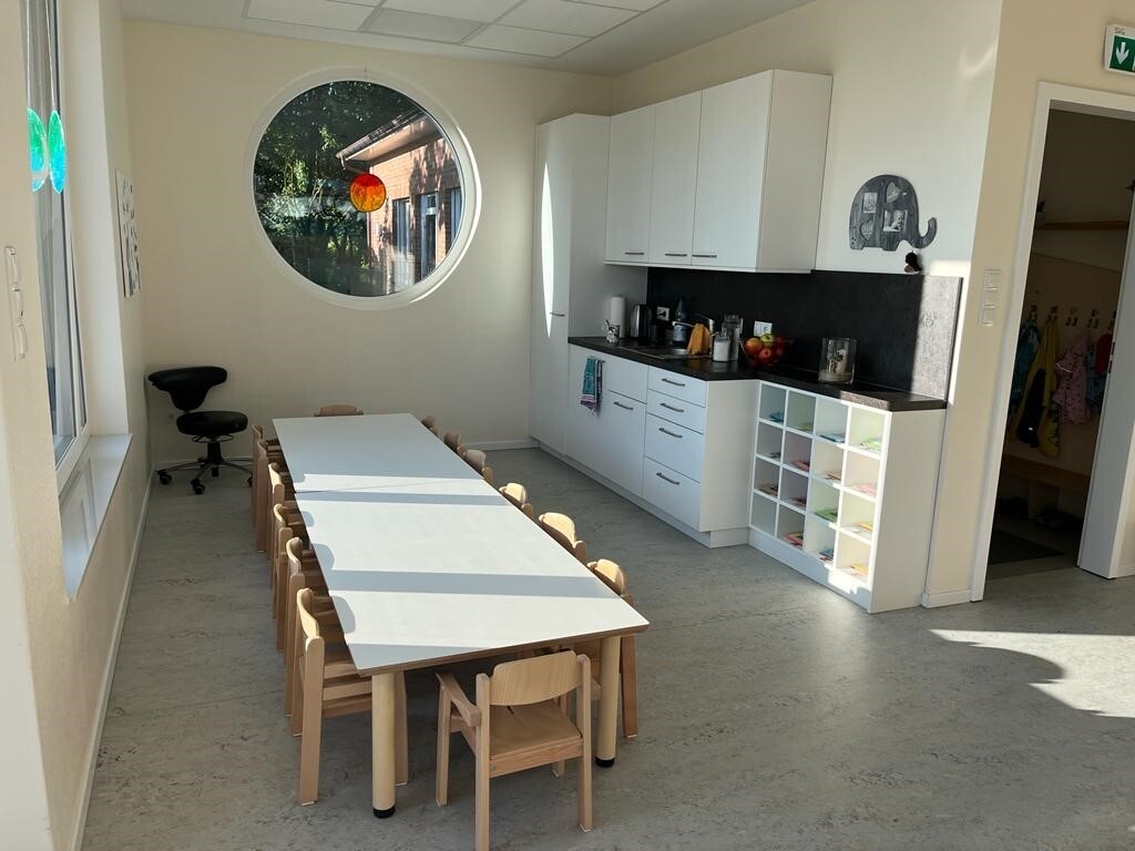 Bild: Essensbereich der kleinen Strolche