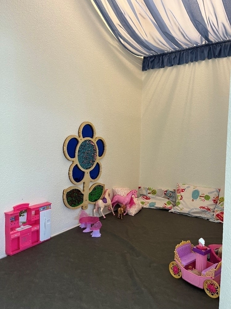 Bild: Spielecke Schmetterlingsgruppe