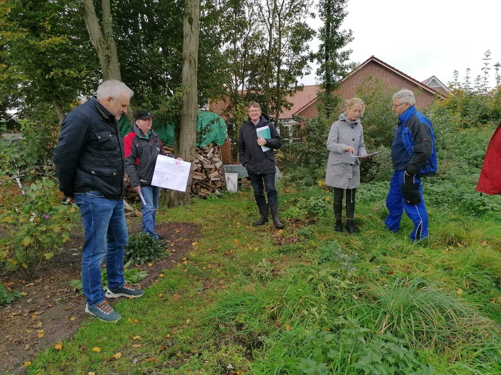 Bild: Abnahme Bauarbeiten