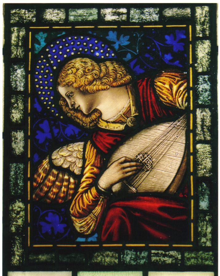 farbiges Fenster, um 1920 