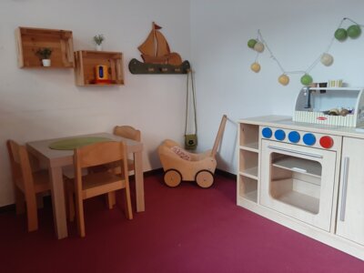 Vorschaubild: Puppenecke Hasengruppe
