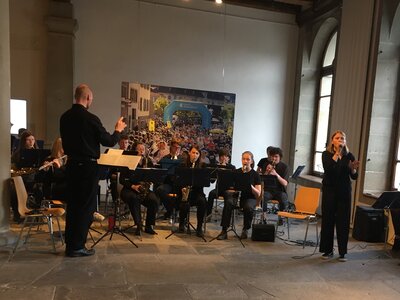 Vorschaubild: Musikalische Grüße aus Potsdam von der Big Band des Evangelischen Gymnasiums Hermannswerder