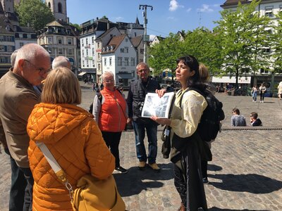 Vorschaubild: Mit unsere Stadtführerin durch die Basler Altstadt