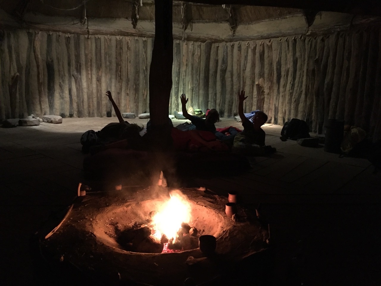 Bild: Übernachten im Bronzezeithaus