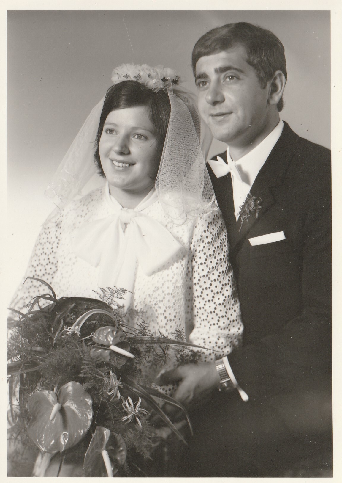 Bild: Hochzeitsbild Sieglinde und Kurt