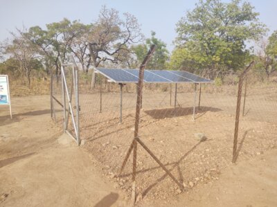 Vorschaubild: ...eingezäuntes Solarfeld