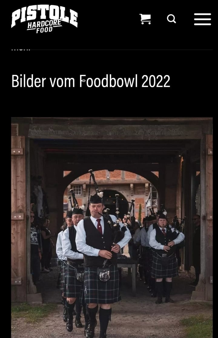 Bild: Pistole Hardcore Food - Foodbowl