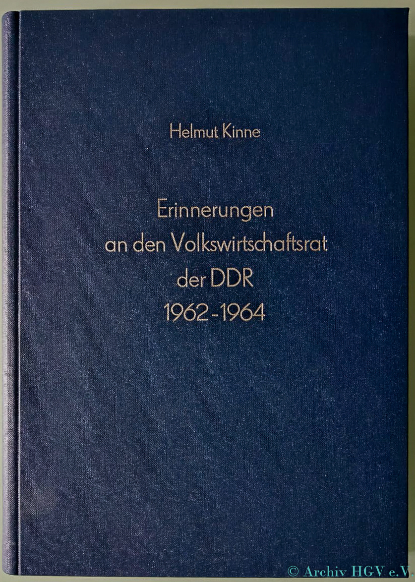 Erinnerungen an den Volkswirtschaftsrat der DDR  (Bild vergr&ouml;&szlig;ern)