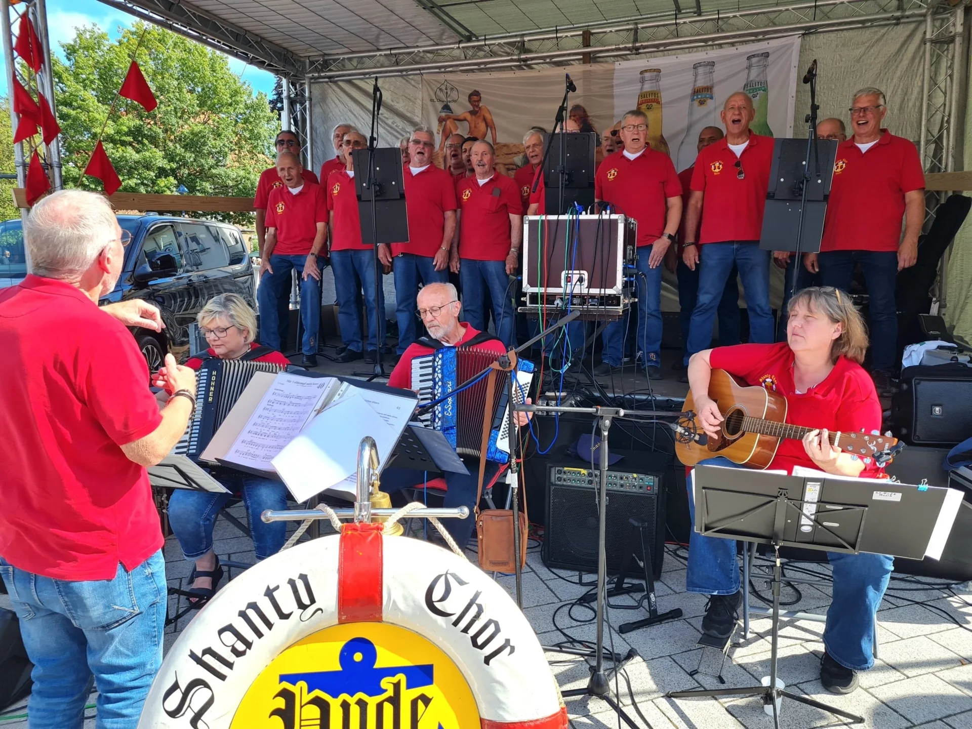 Bild: 07.09.2025 Bürgerfest Hude mit dem Gastchor