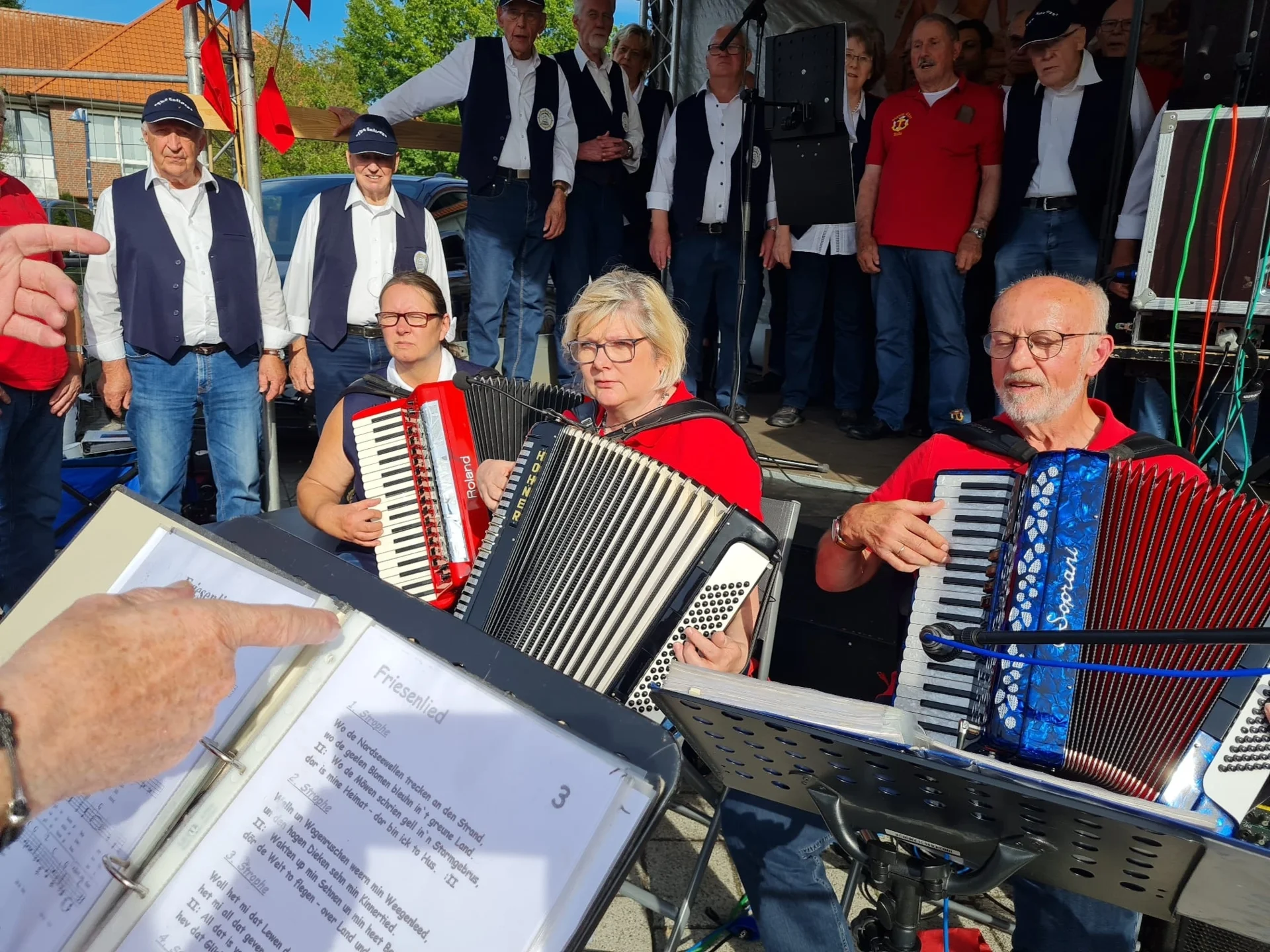 Bild: 07.09.2025 Bürgerfest Hude mit dem Gastchor