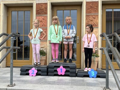 Vorschaubild: Medallienplätze Mädchen Klasse 1