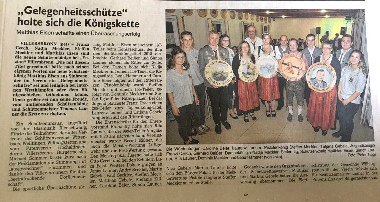 Foto der Galerie: Presseartikel