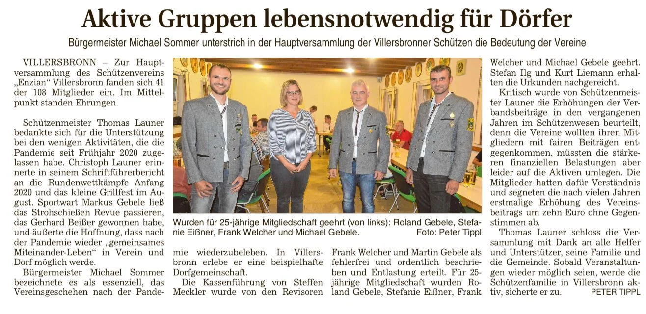 Foto der Galerie: Presseartikel