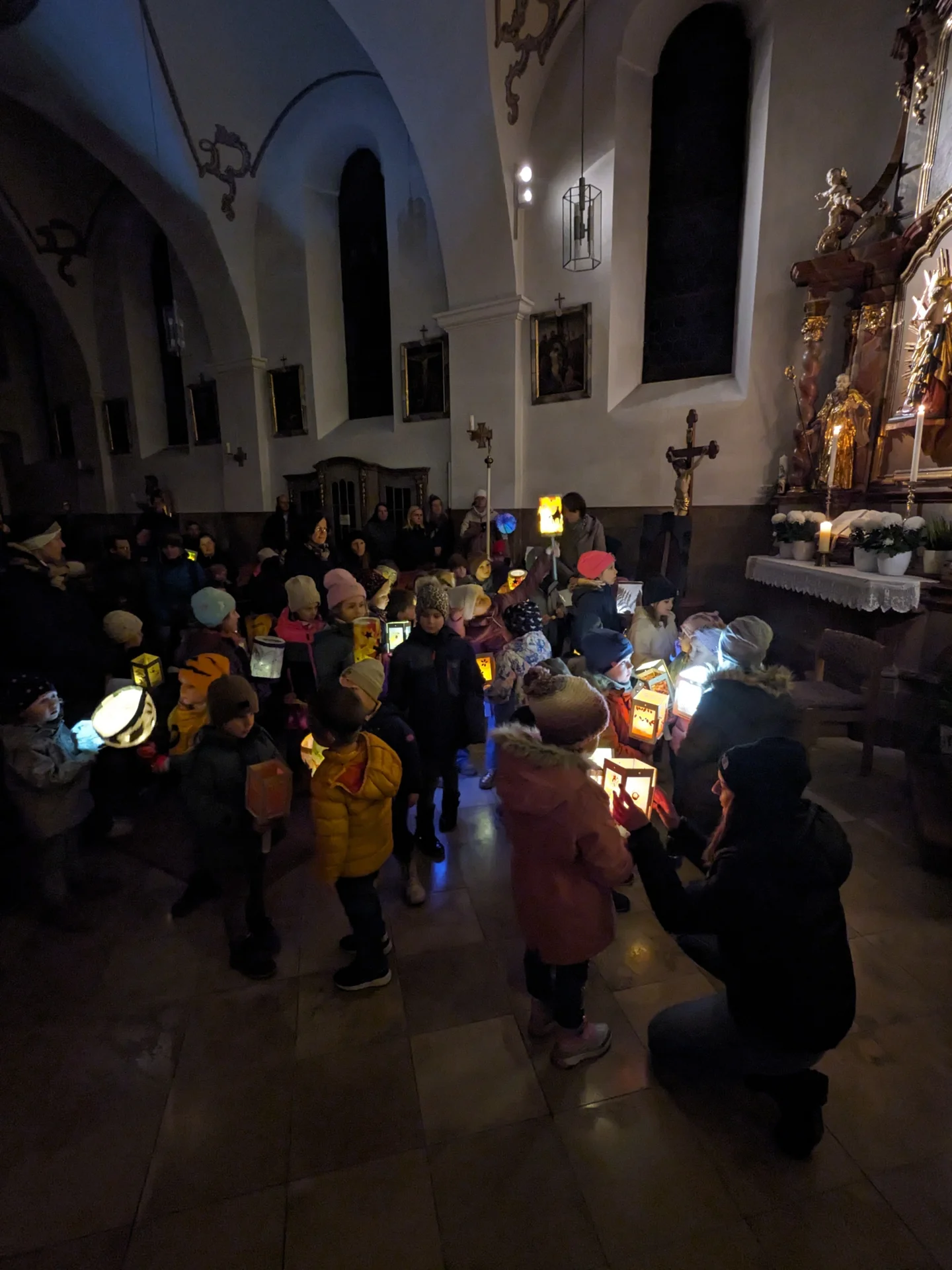 Segen in der Kirche 