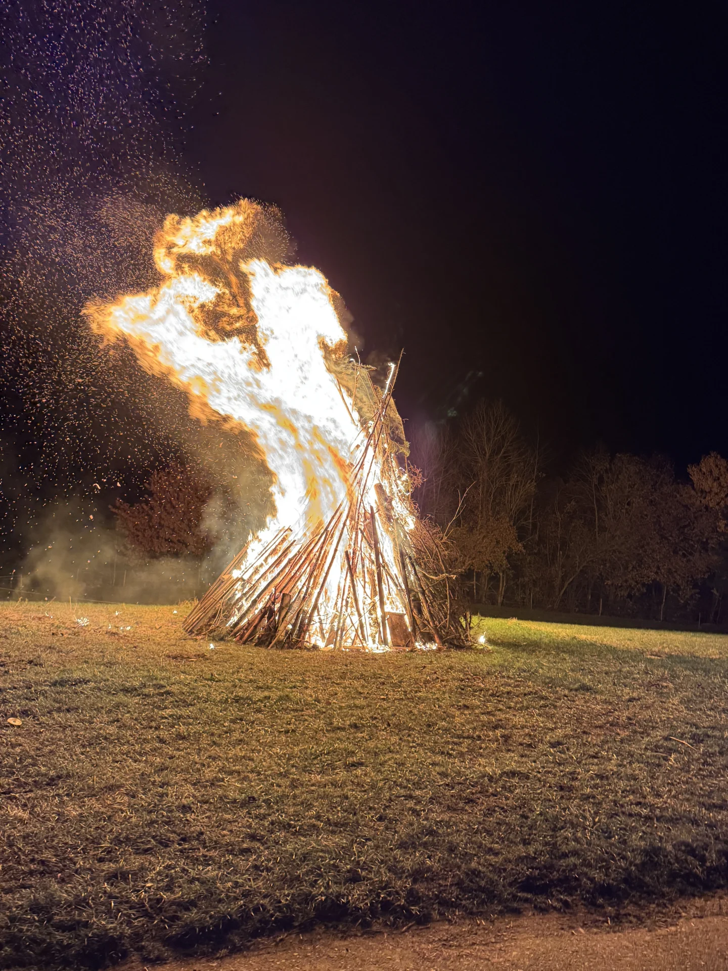 Martinsfeuer  (Bild vergr&ouml;&szlig;ern)