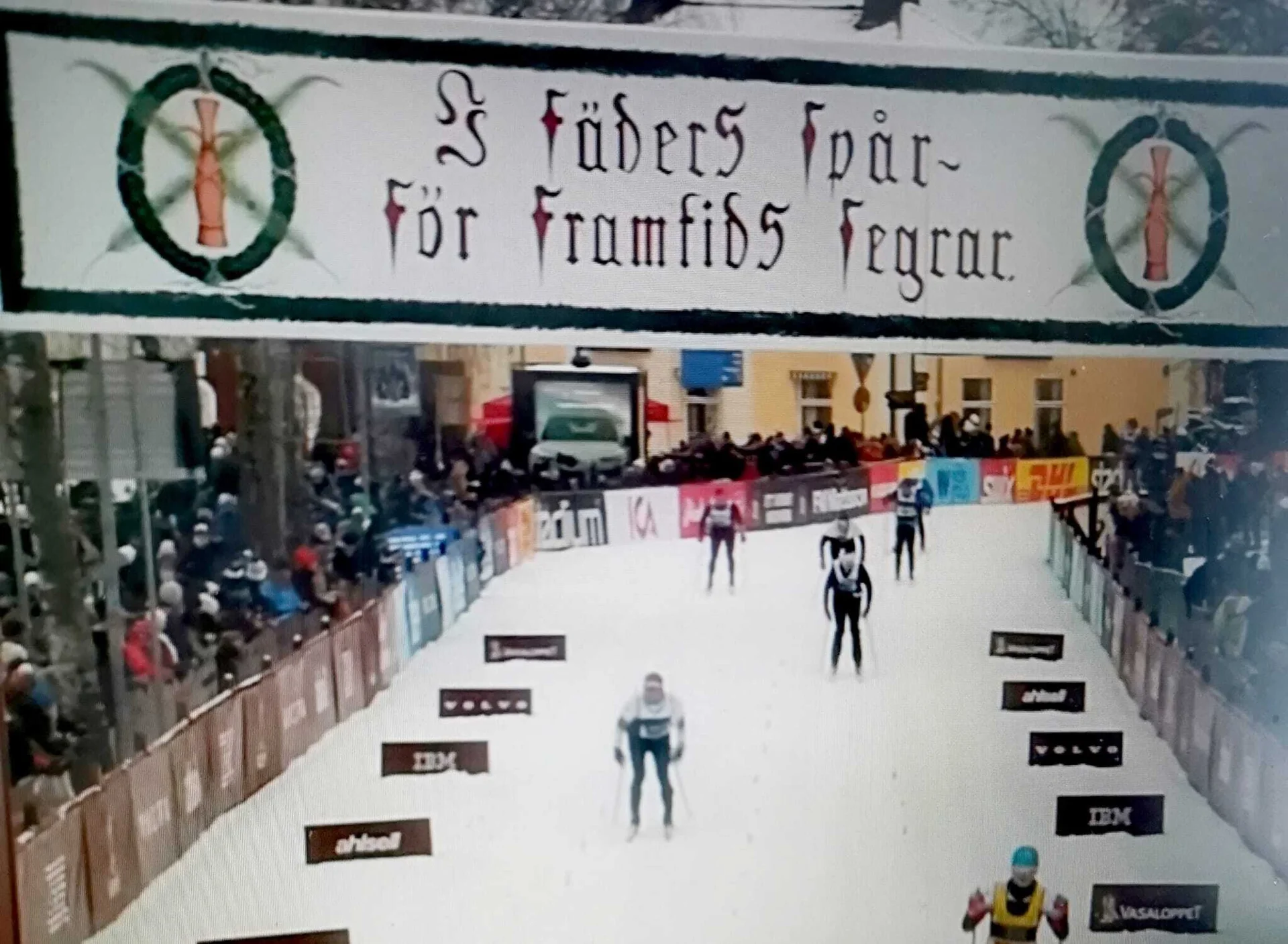 Bild : Thomas Hummel beim Vasloppet Lauf 2026