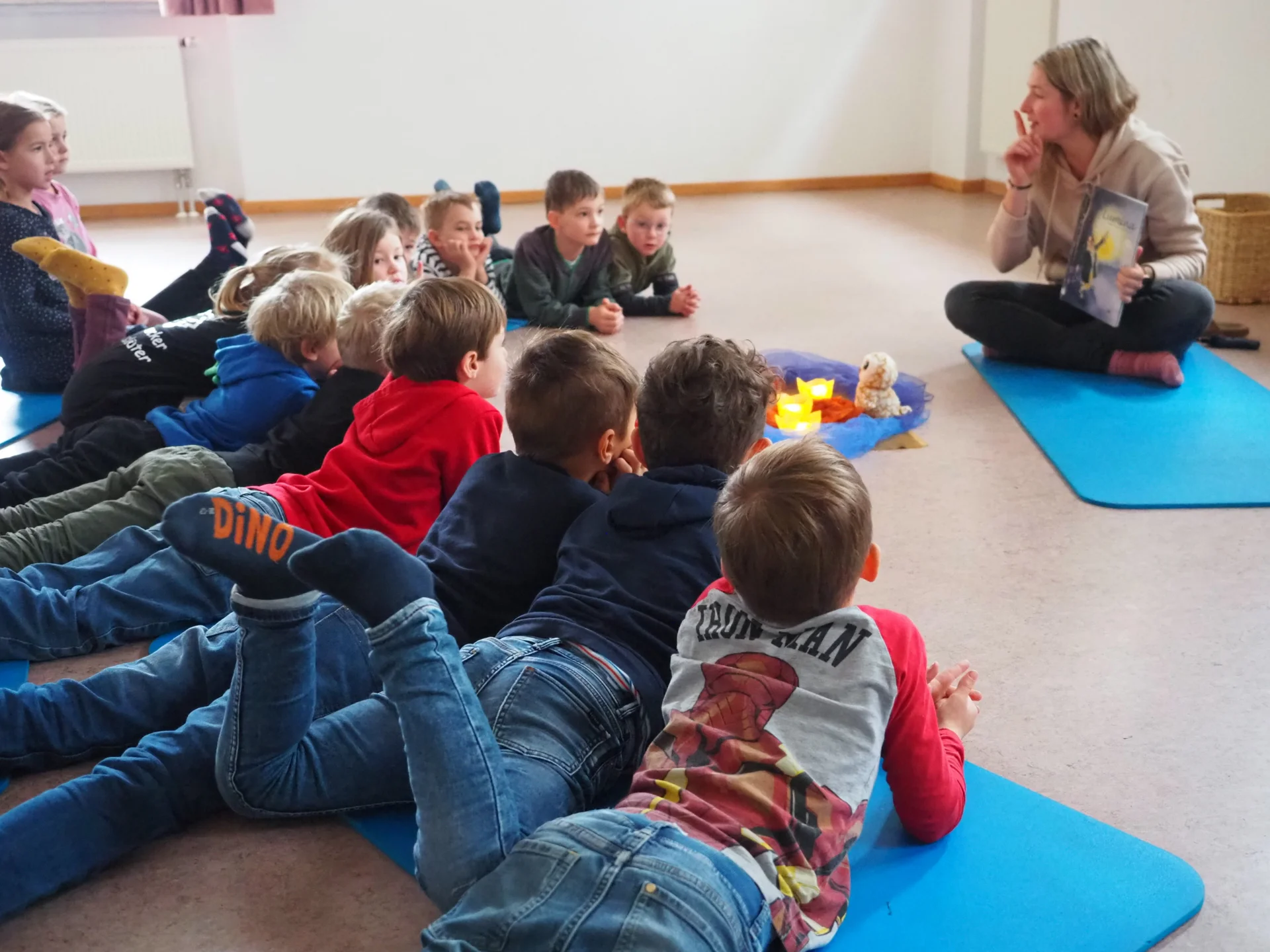 Foto der Galerie: Der bundesweite Vorlesetag an der Grundschule Arnbruck - auch im Kindergarten