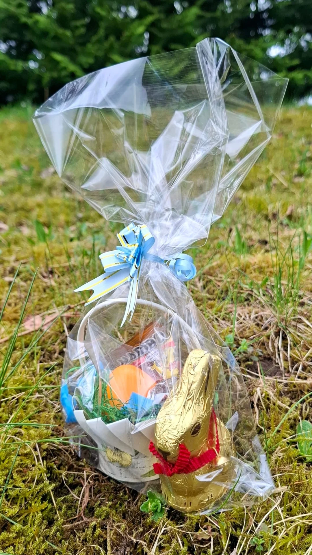 Der Osterhase hat auch was da gelassen.  (Bild vergr&ouml;&szlig;ern)