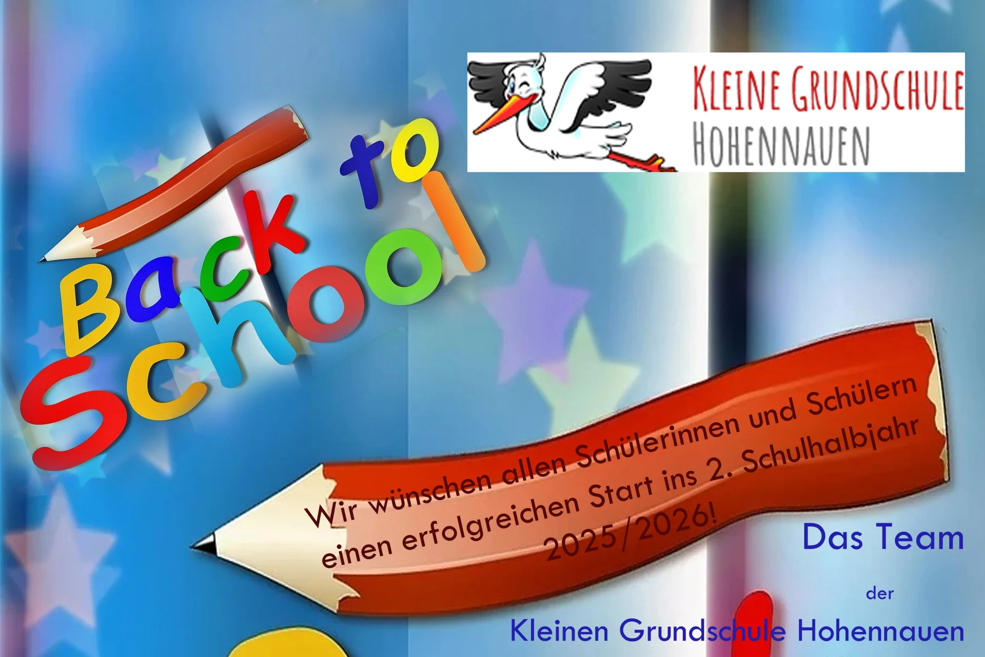 Zur Galerie: Willkommen im 2. Schulhalbjahr!
