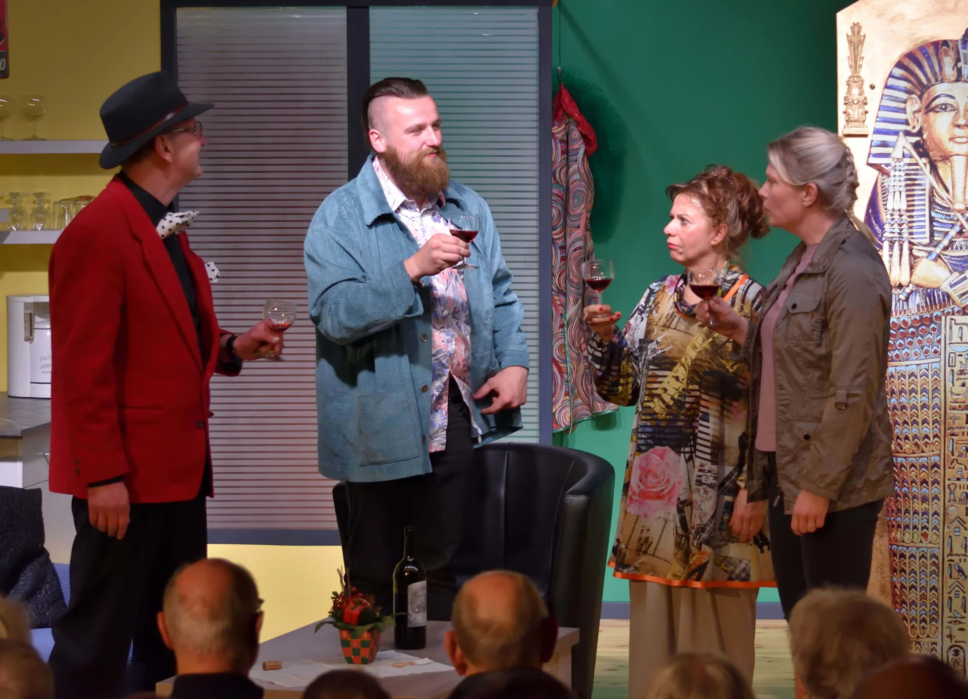 Carsten Bendixen, Peer Hagge-Ellh&ouml;ft, Birgit Panten, Lina Boysen 