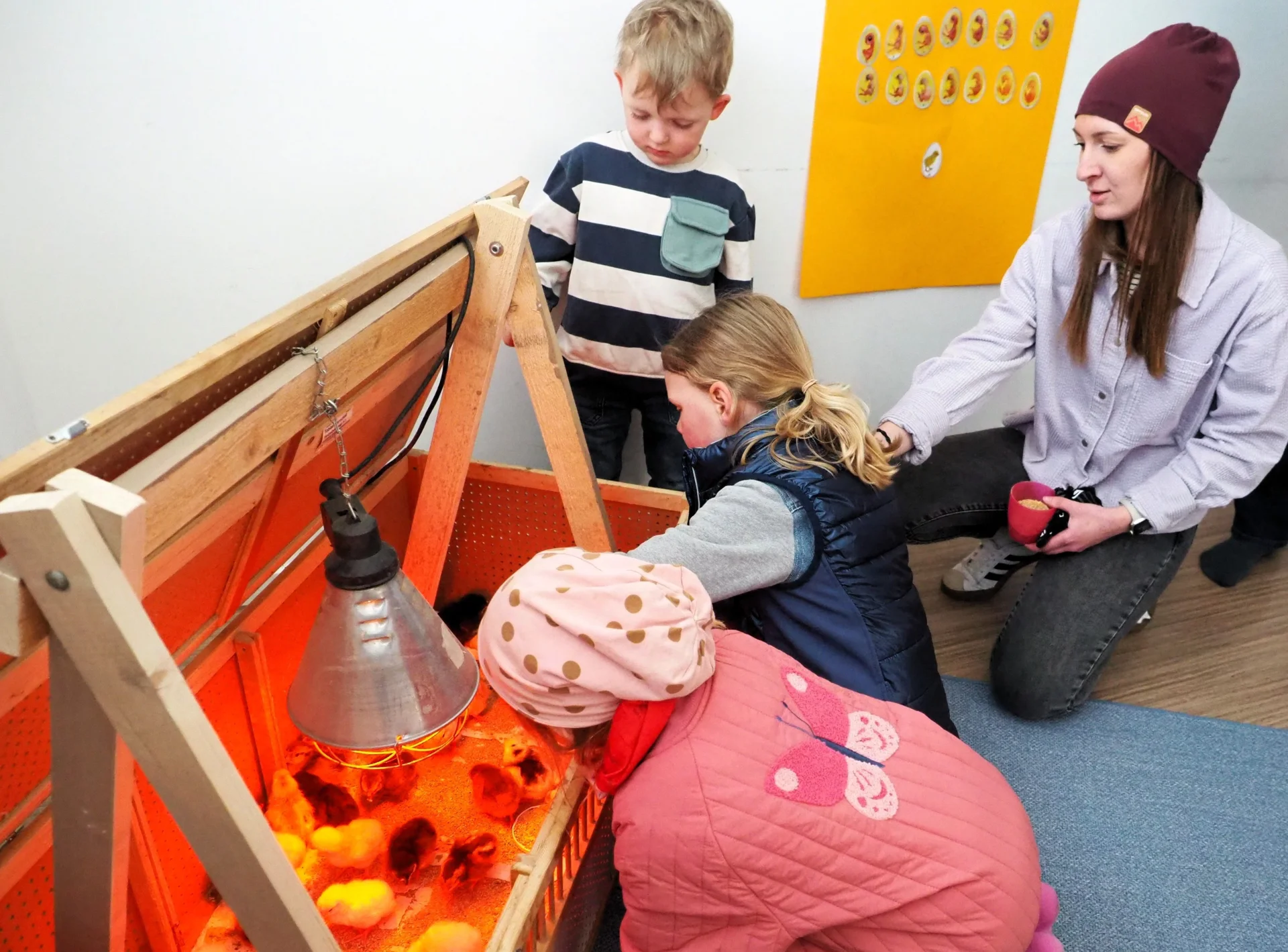 25 geschl&uuml;pfte K&uuml;ken - Ein Projekt, dass die Kindergartengruppen die letzten Wochen begleitete 