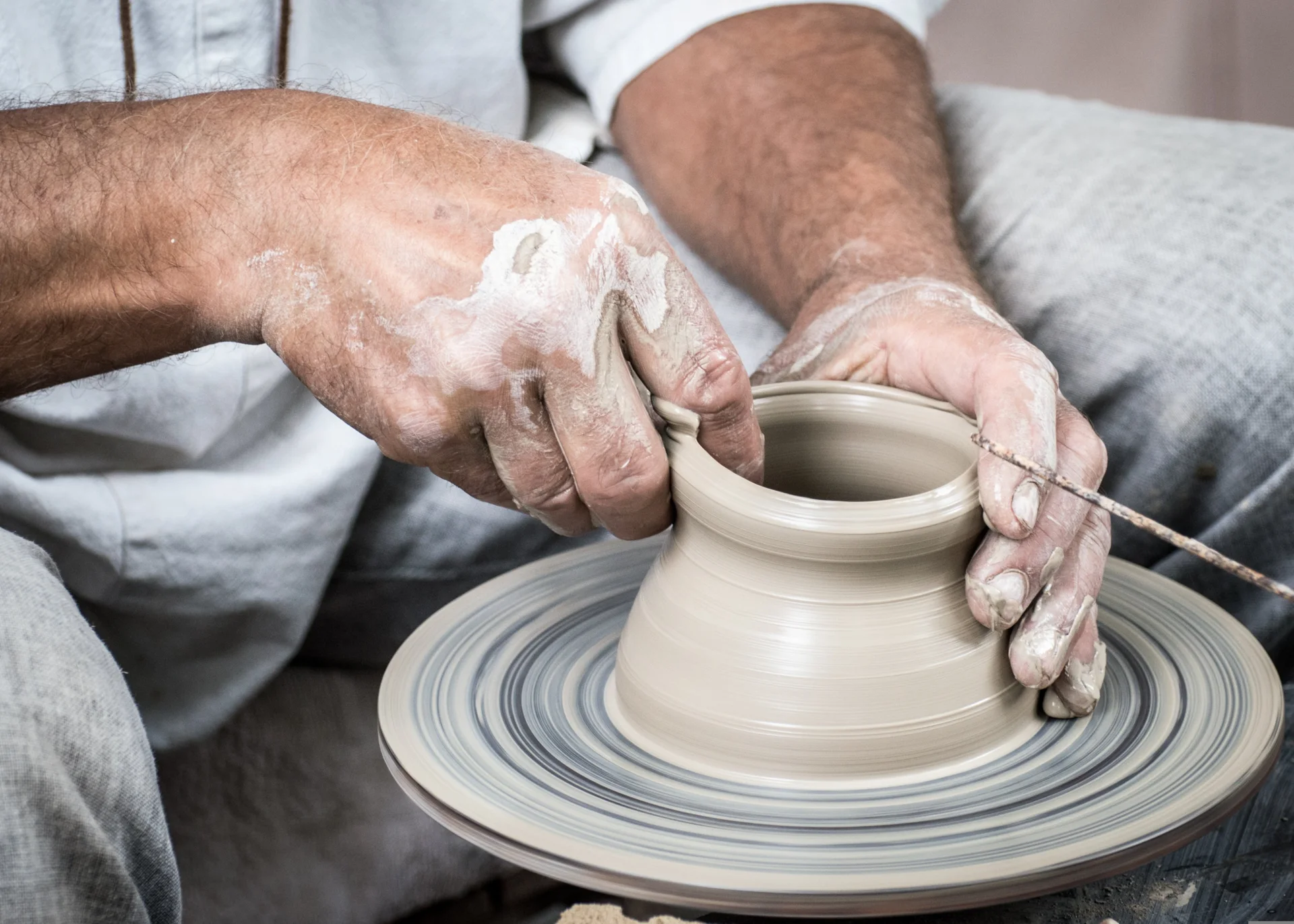 Bild: Töpferatelier