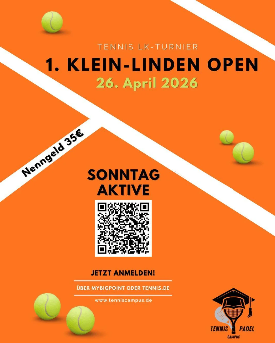 Zur Galerie: 1.  Klein-Linden Open 26.04.2026