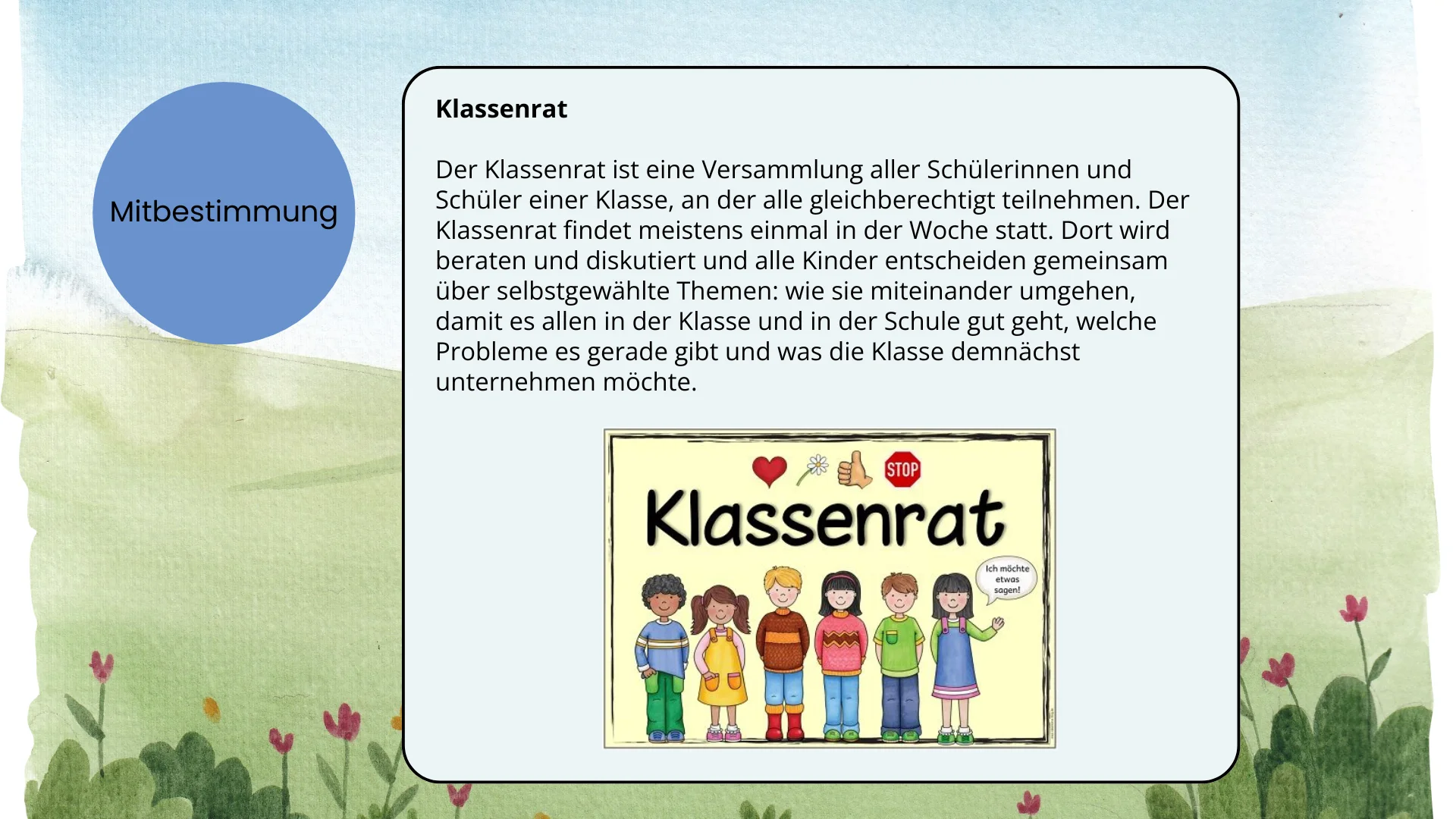 Bild: Mitbestimmung