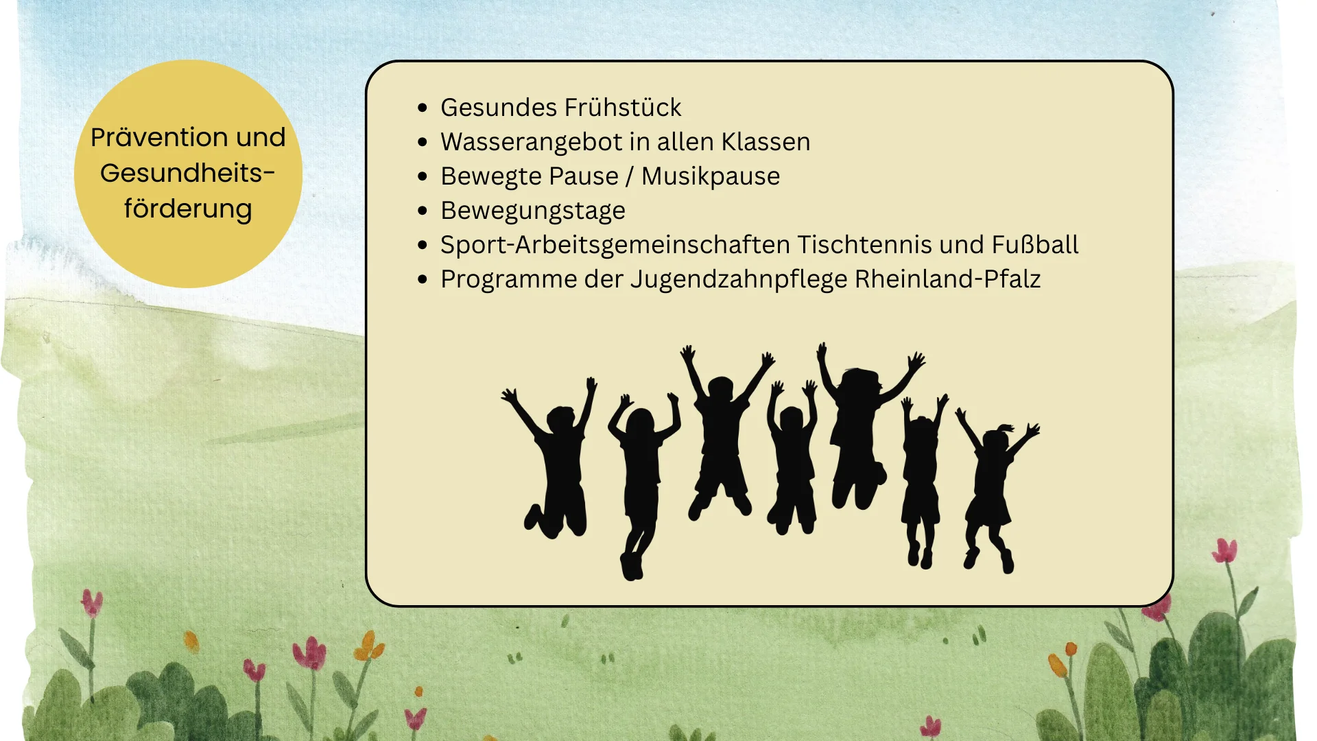 Bild: Prävention und Gesundheitsförderung