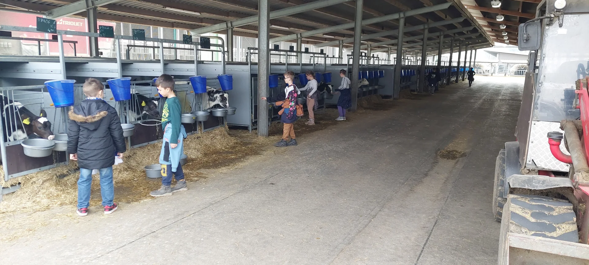 Bild: Besuch der Milchviehanlage 2025