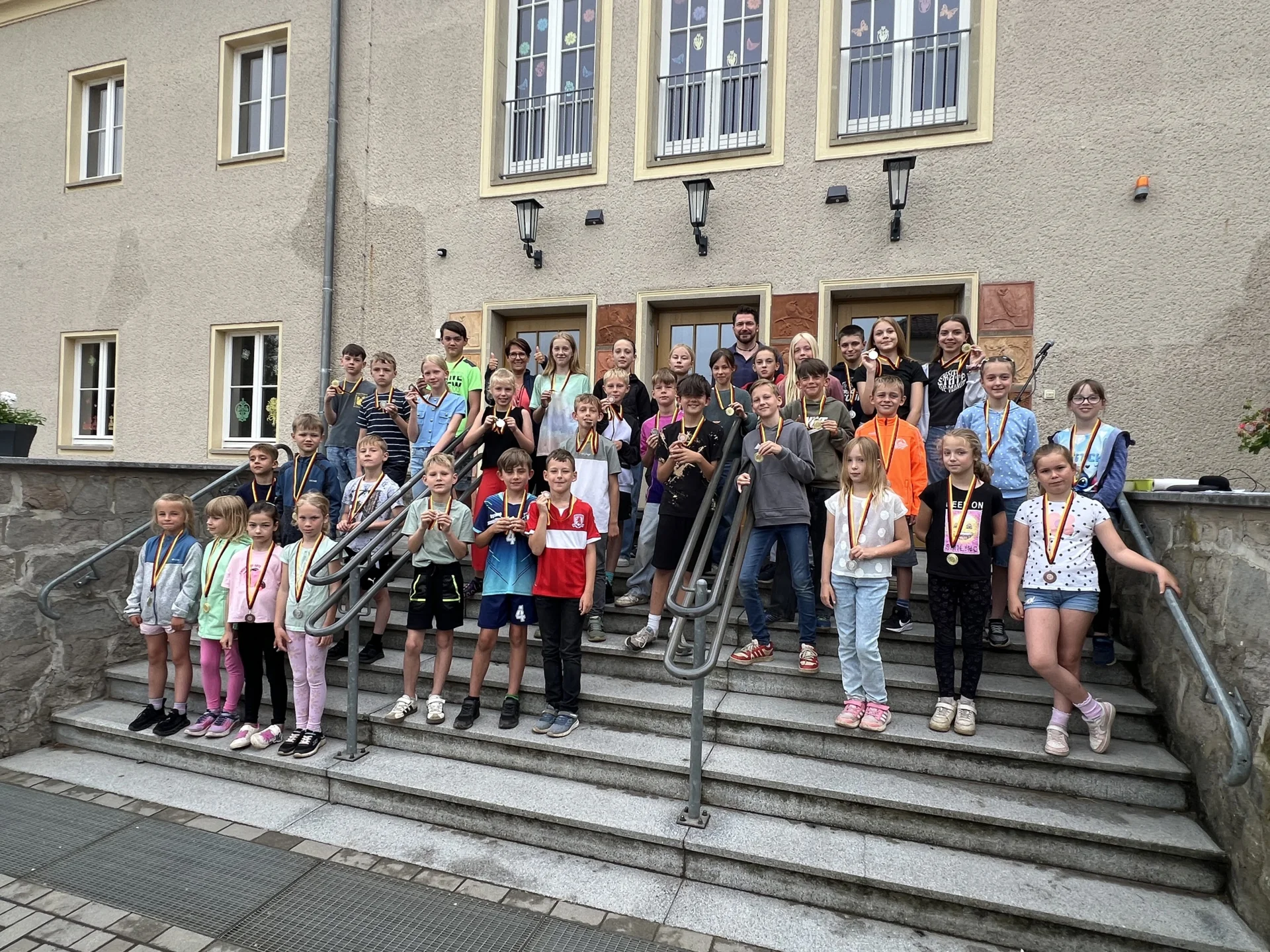 Bild: Siegererung Sportfest