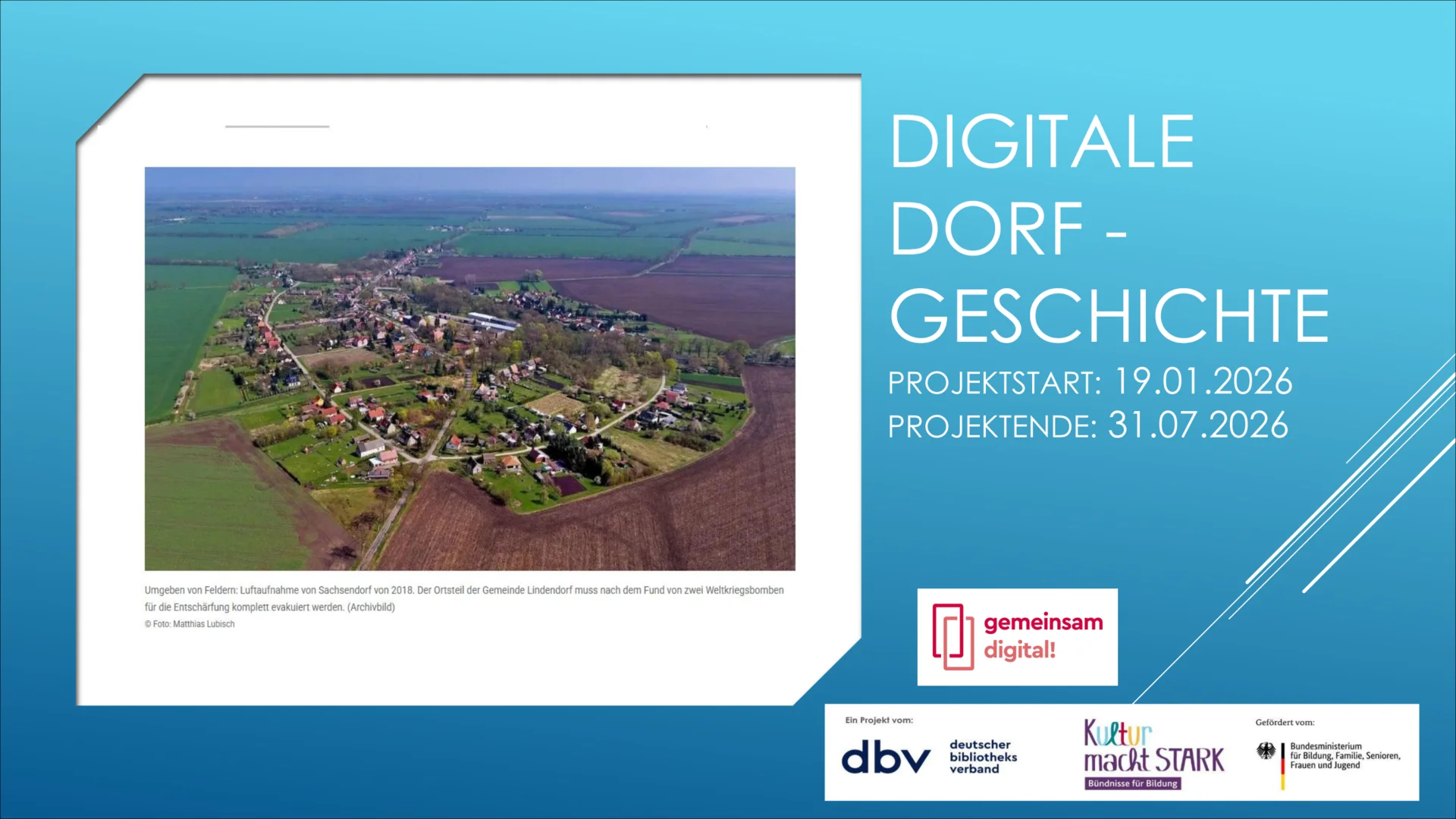 Bild: Digitale Dorfgeschichte