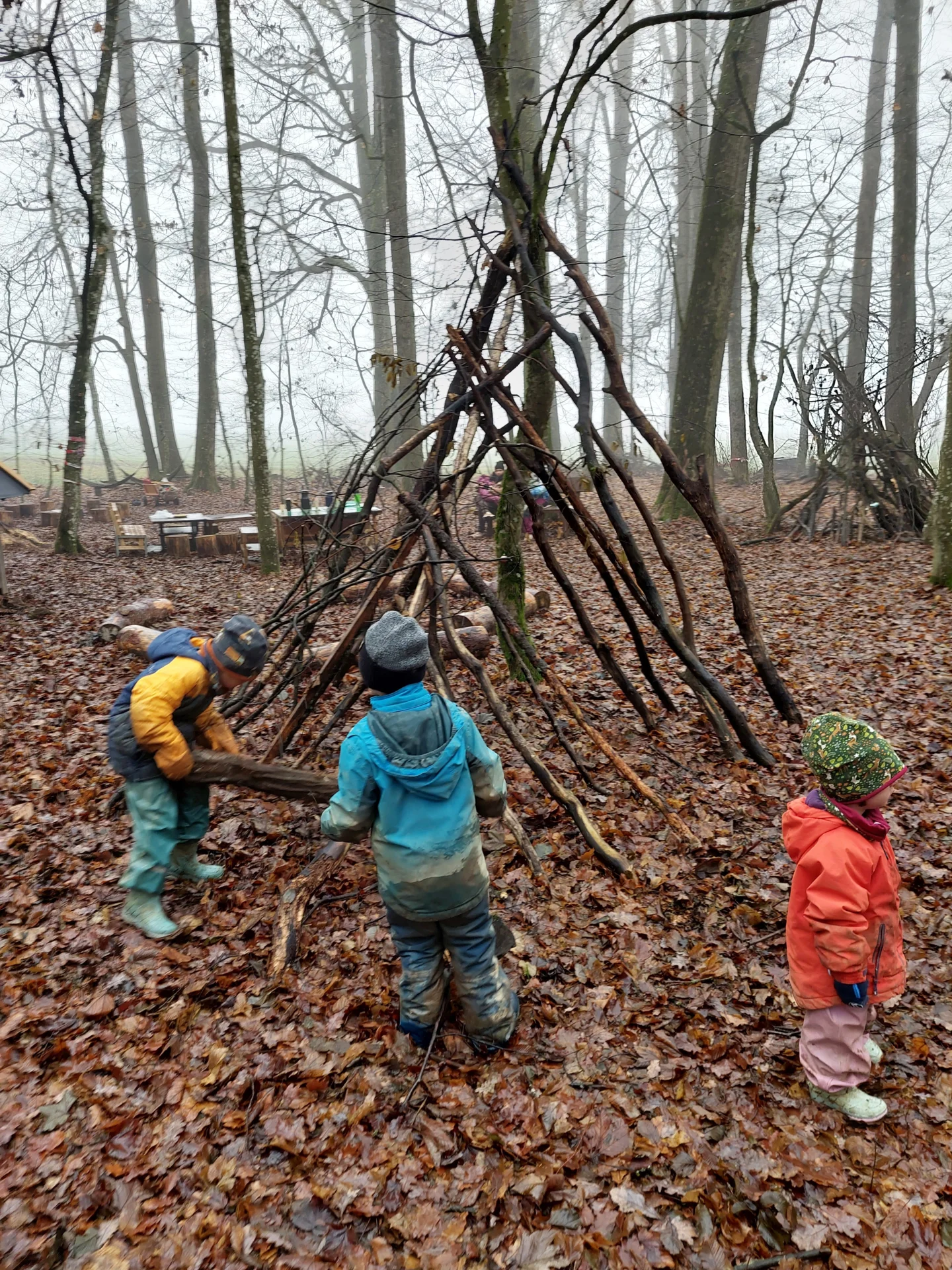 Foto der Galerie: Eindrücke aus dem Waldkindergartenjahr 2025/26