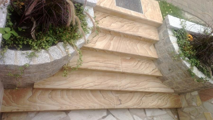 Treppe Sandstein 