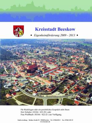 Eigenheimförderung Stadt Beeskow