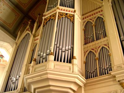 Ladegastorgel in der Kirche Sankt Marien / organ by Ladegast in the church Sancta Marian