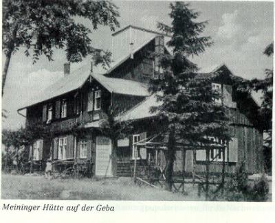 Vorschaubild Meininger Hütte Hohe Geba-Wanderhütte
