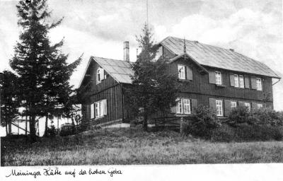 Vorschaubild Meininger Hütte Hohe Geba-Wanderhütte