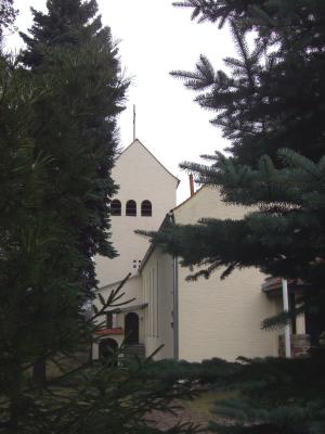 Ansicht Katholische Kirche Tröbitz