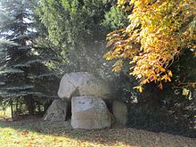 Großsteingrab Klein Polzin - östlich