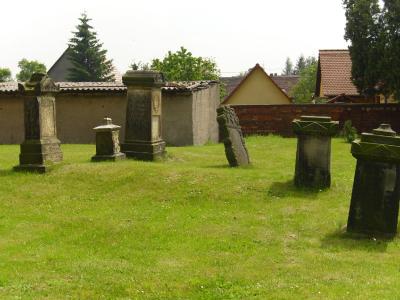 Historischer Teil des Reupziger Friedhofes