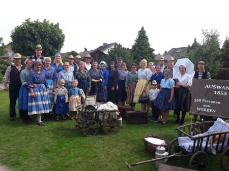 Der Traditionsverein beim Nachbarn: Dorfjubiläum in Guhrow
