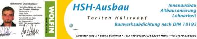 Vorschaubild HSH-Ausbau Torsten Hülsekopf