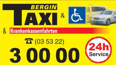 Vorschaubild Taxi Bergin - Wir bringen Sie sicher ans Ziel!