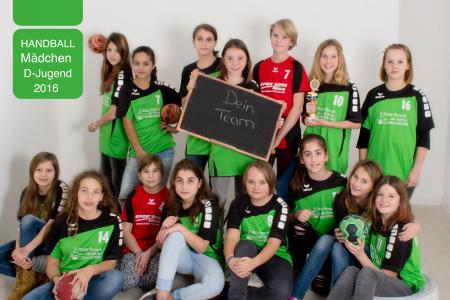 Vorschaubild Weibliche D-Jugend des Handballsport- Fördervereines Sontra e.V.